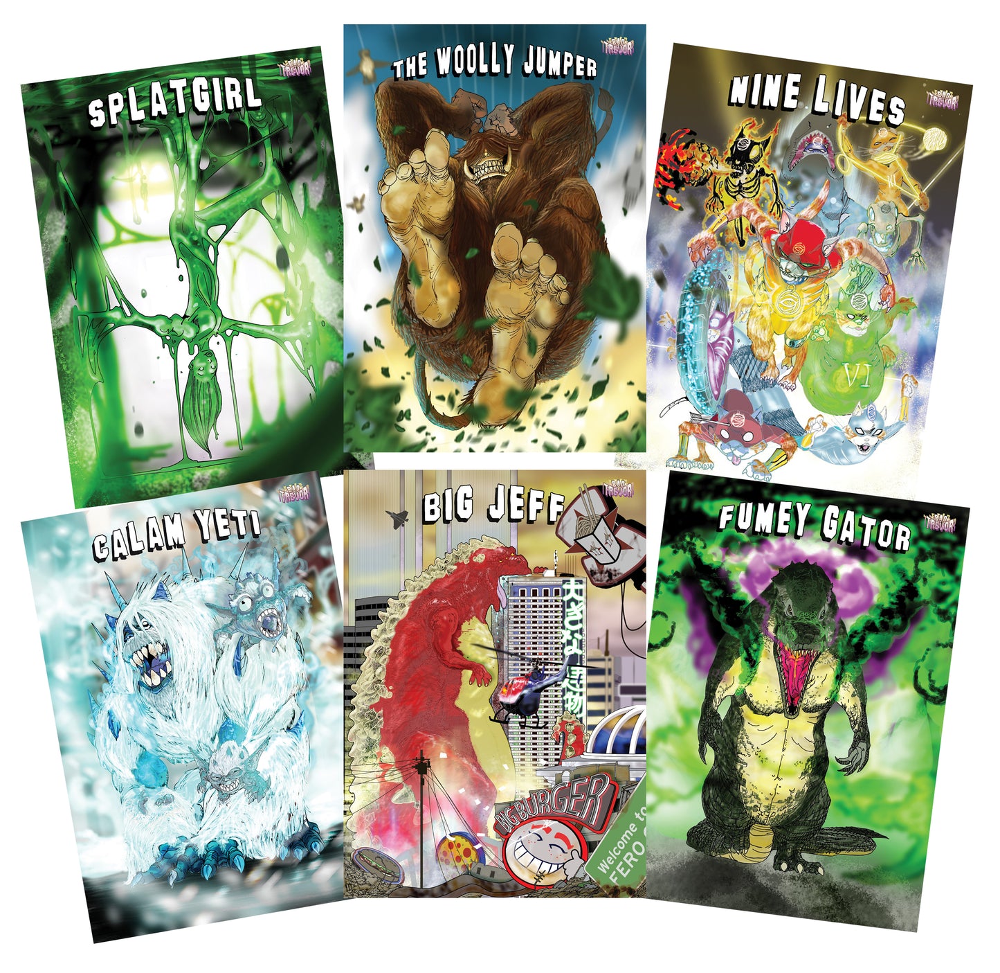 Postcards - 6 pack!