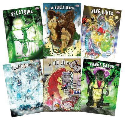 Postcards - 6 pack!